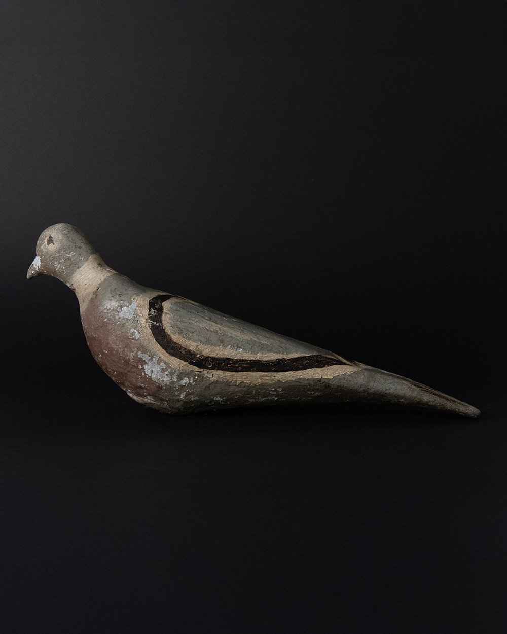 Antique Zinc Decoy Pigeon .jpg