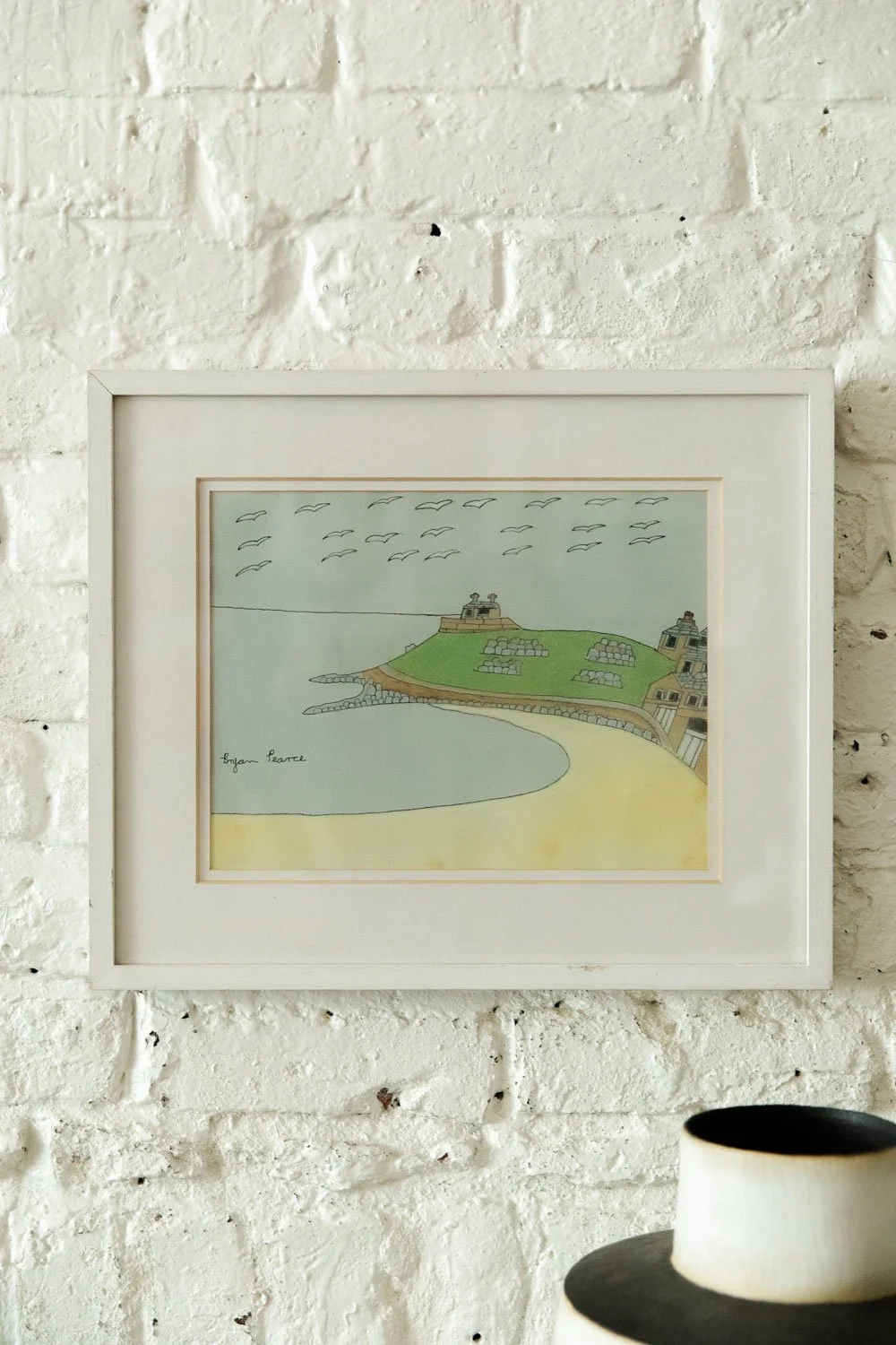 The Island, Porthmeor by Bryan Pearce