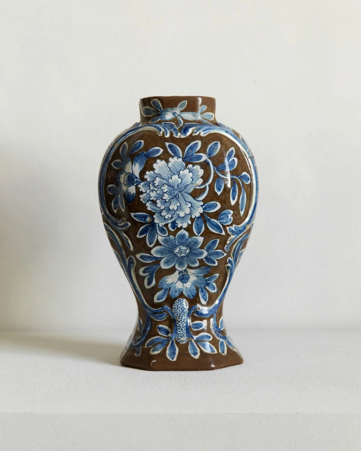 Dutch Delft Faience Vase, 18th Century-3.jpg