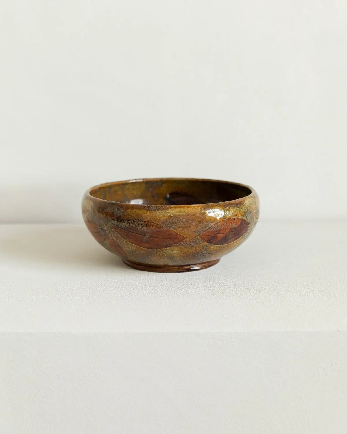 Royal Doulton Impressed Leaf Bowl, circa 1890