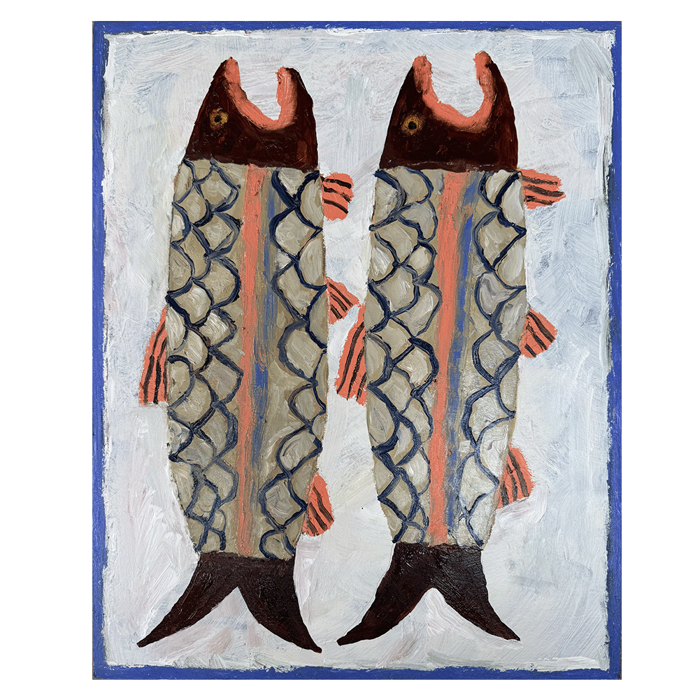 Two Fish by Isobel Harvey, 2026