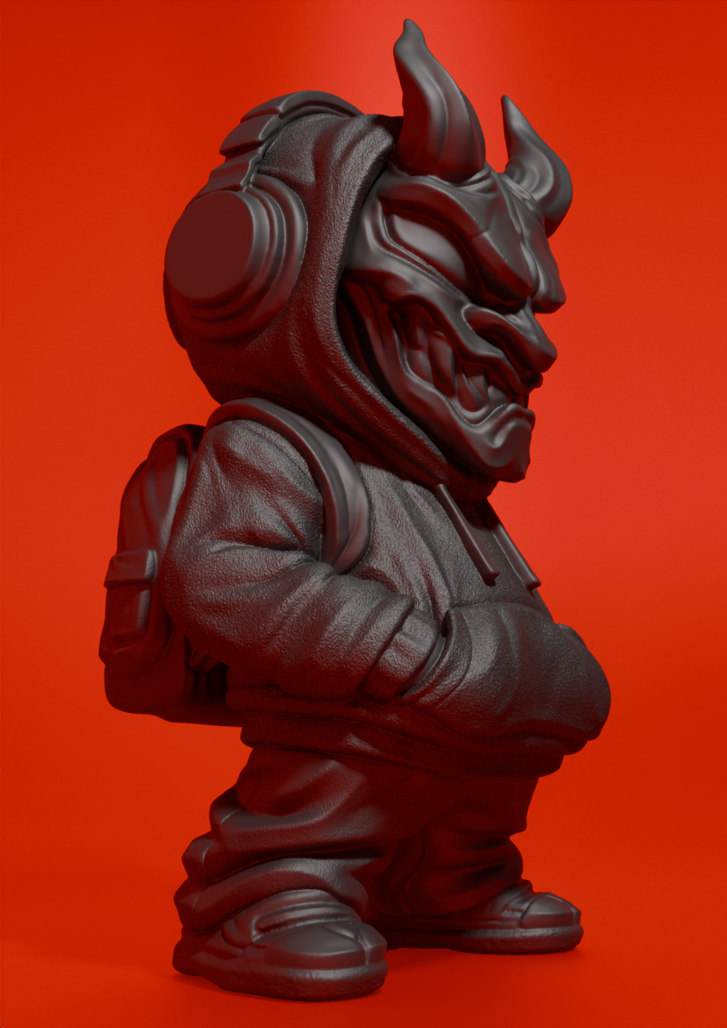 Blender • custom character design • 3D printing