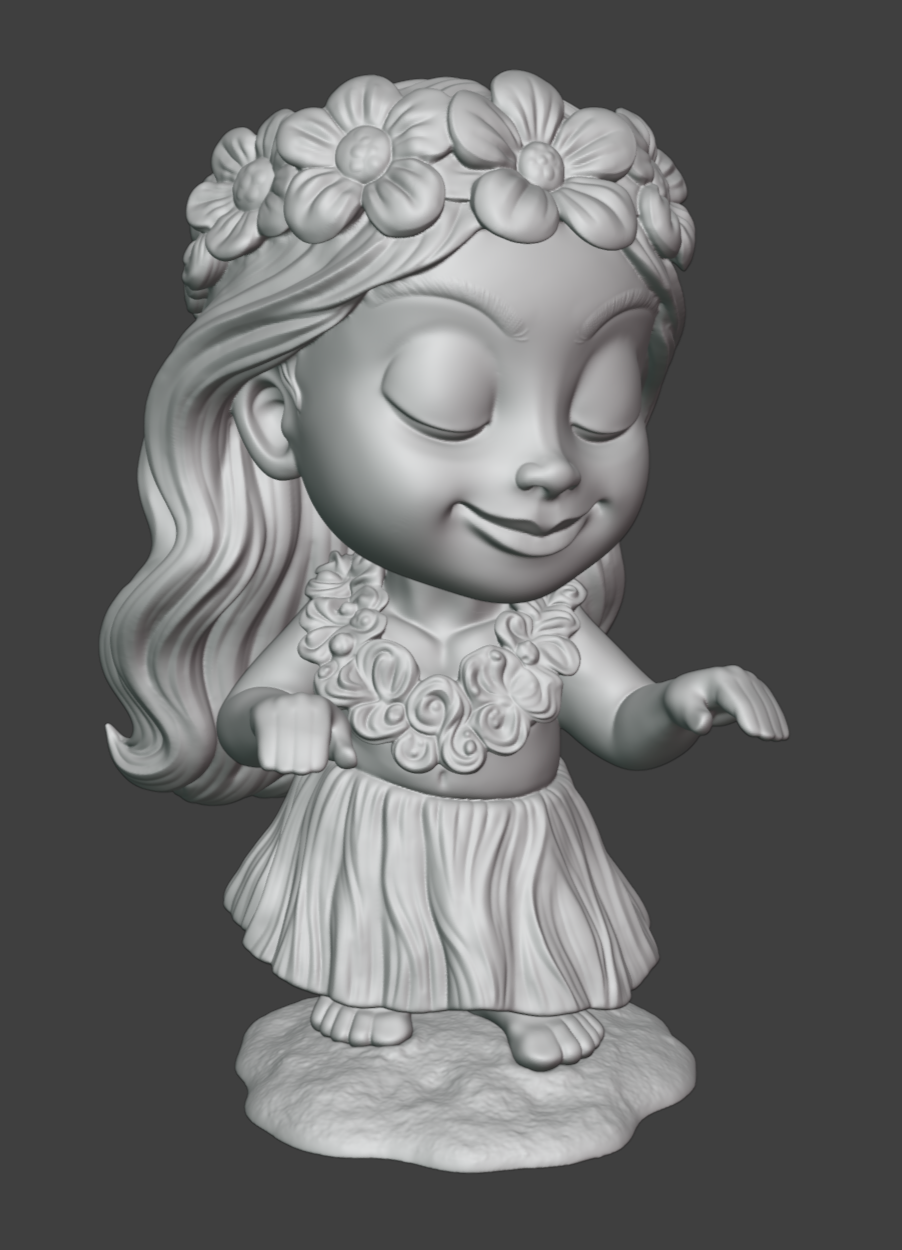 Blender • custom character design • 3D printing