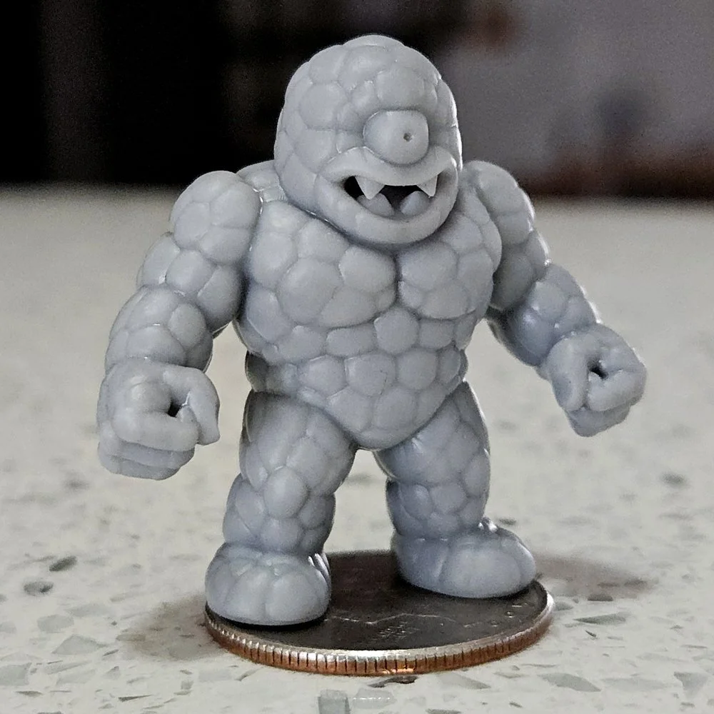 Custom designed 3D printed mini toy