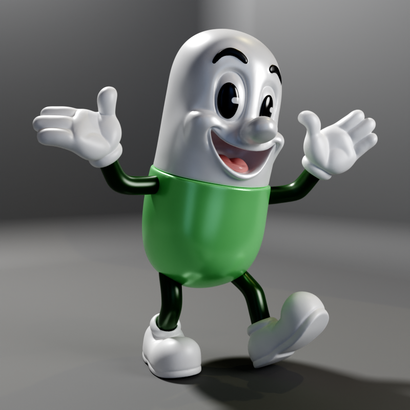 Blender • custom character design • 3D printing