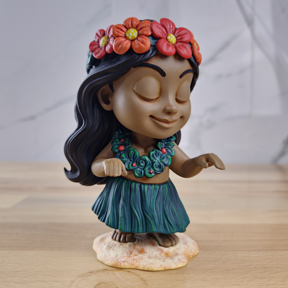 Hand painted custom 3D printed model