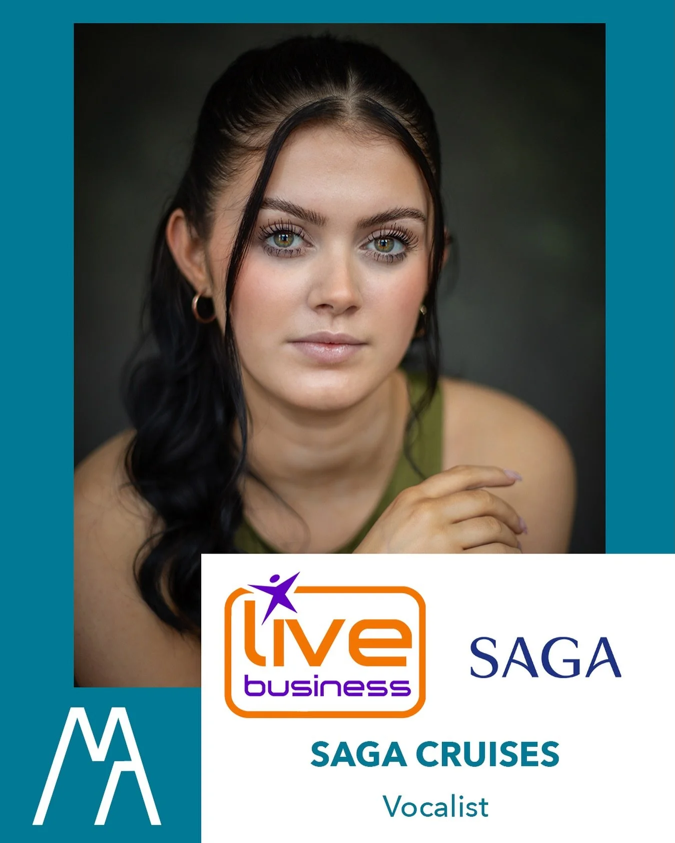 DEMI MITCHELL will be a Production Vocalist onboard @sagacruisesofficial &lsquo;Spirit of Adventure&rsquo; 🏝️🗻🛳️

Thank you so much to the team at @live_business_ltd and @sagacruisesofficial 

Over the moon for you @demimitchell_ 💙