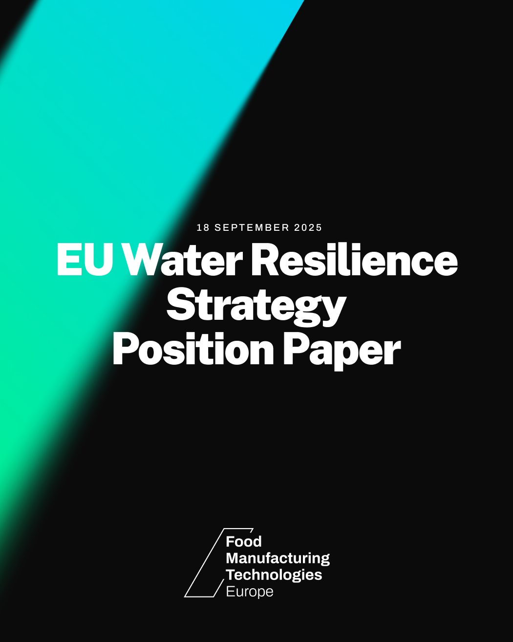 EU Water Resilience Strategy  – Position Paper