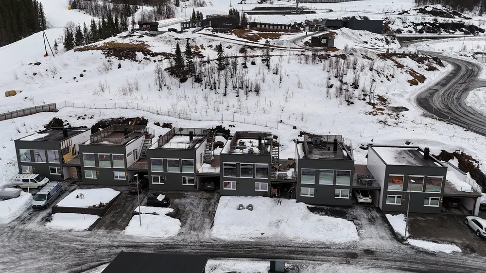 Rekkehus i Skistua