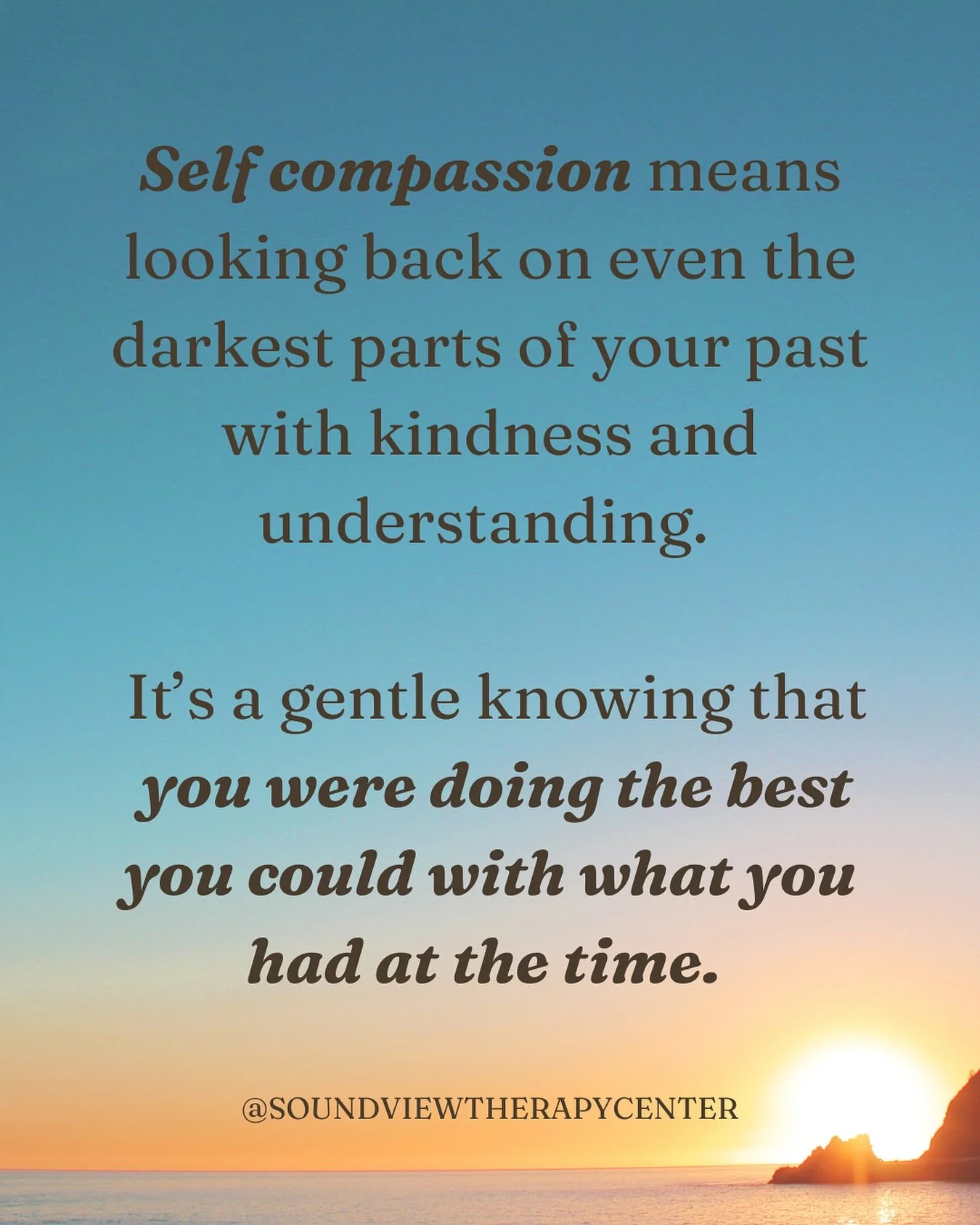 🔎🔎🔎 Look back with softness.
You were doing your best then, just as you are now. ☀️

#SelfCompassion #MentalHealth #Kindness #Healing #Therapy #Mindfulness #MindBody #Therapist #HealFromWithin