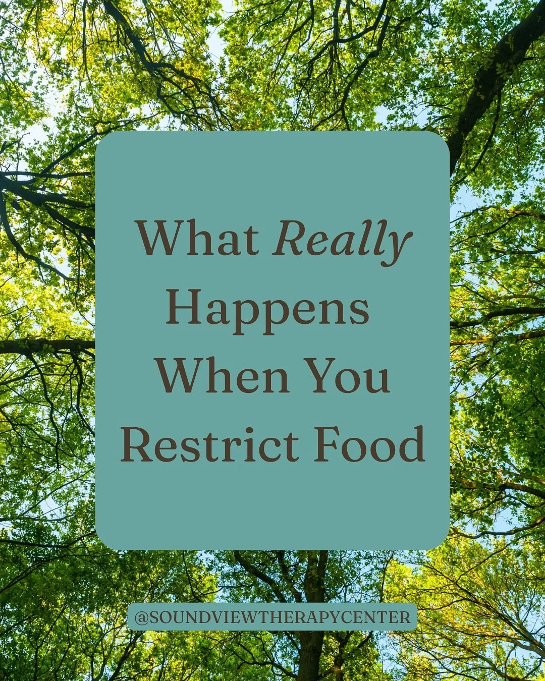 🍴🍴🍴 Food restriction isn’t just about “eating less.” It changes how your brain, hormones, and emotions function.
Your body doesn’t need more control… it needs trust, consistency, and care. 💙
✨ Save this for when y
