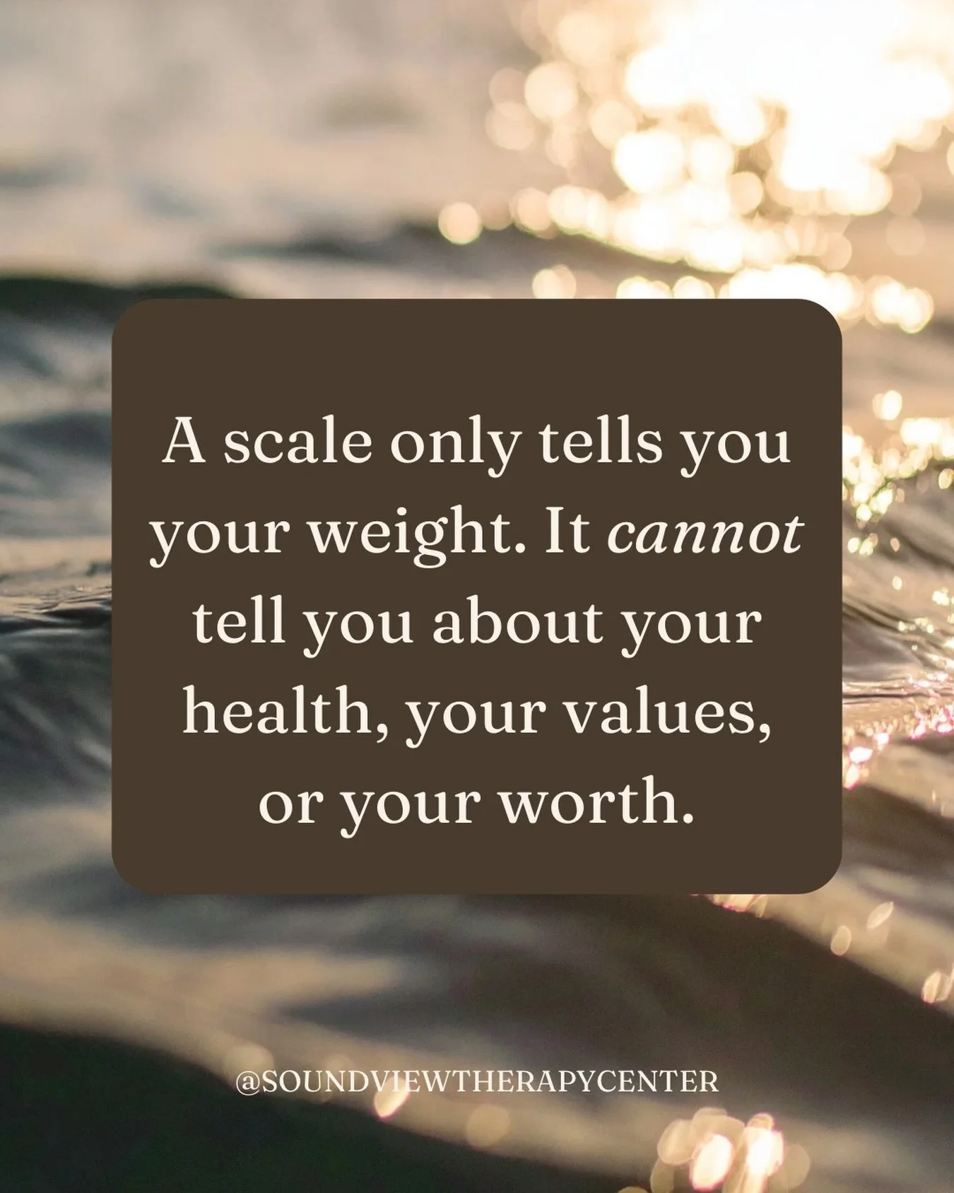 ⚖️⚖️⚖️ Friday reminder: When we reduce health to a number, we miss the full picture.
You are a whole human! NOT a measurement.

Don&rsquo;t let diet culture assign &ldquo;meaning&rdquo; where it isn&rsquo;t waranted.

#EDRecovery #WeightIsJustANumber