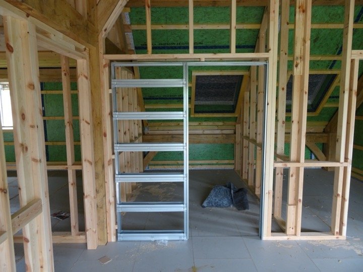 First fix carpentry, plumbing and electrics
