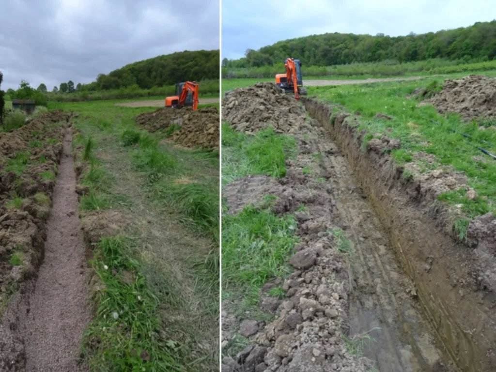 Groundworks: drainage and the heat pump ground collector