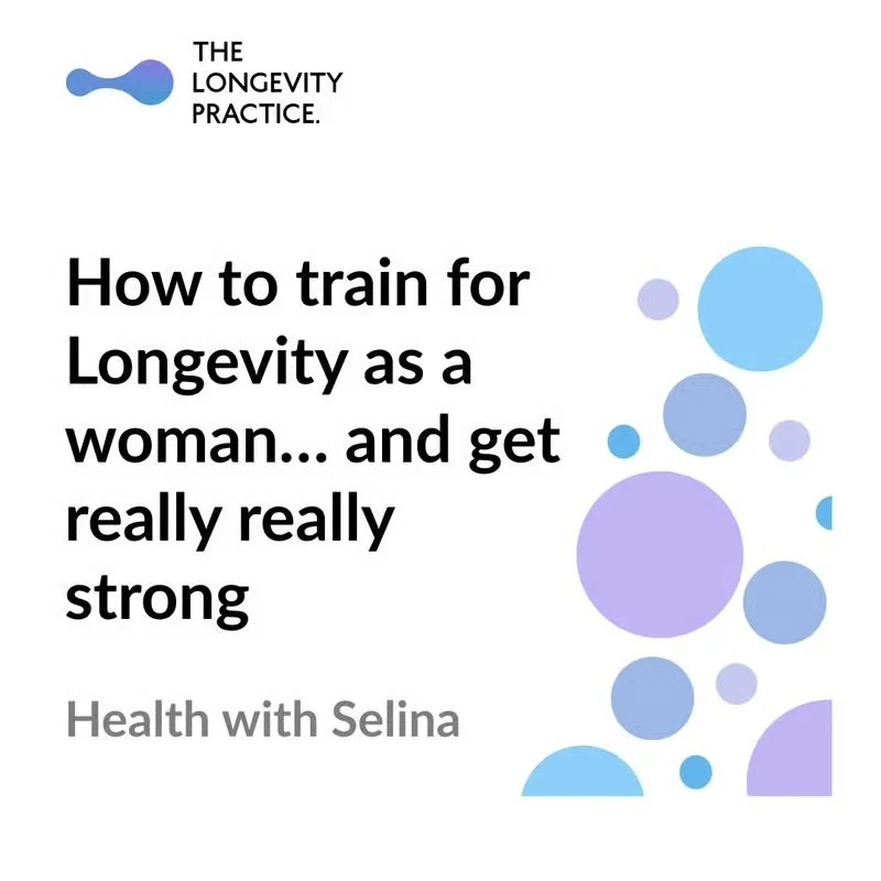 (In Person) How to train for longevity as a woman… and get really, really strong in collaboration with The Longevity Practice Berlin.