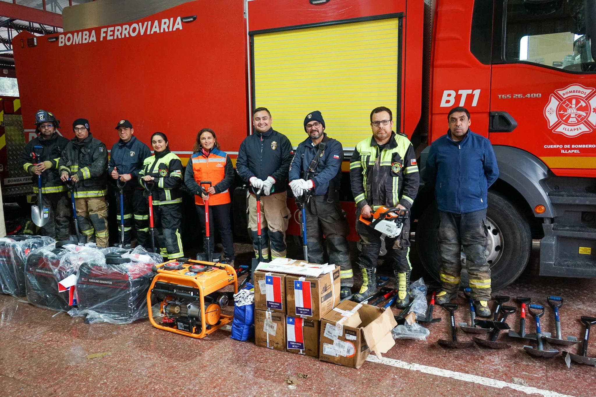 Minera Los Pelambres mantiene resguardo de personas, instalaciones y apoyo a comunidades ante sistema frontal