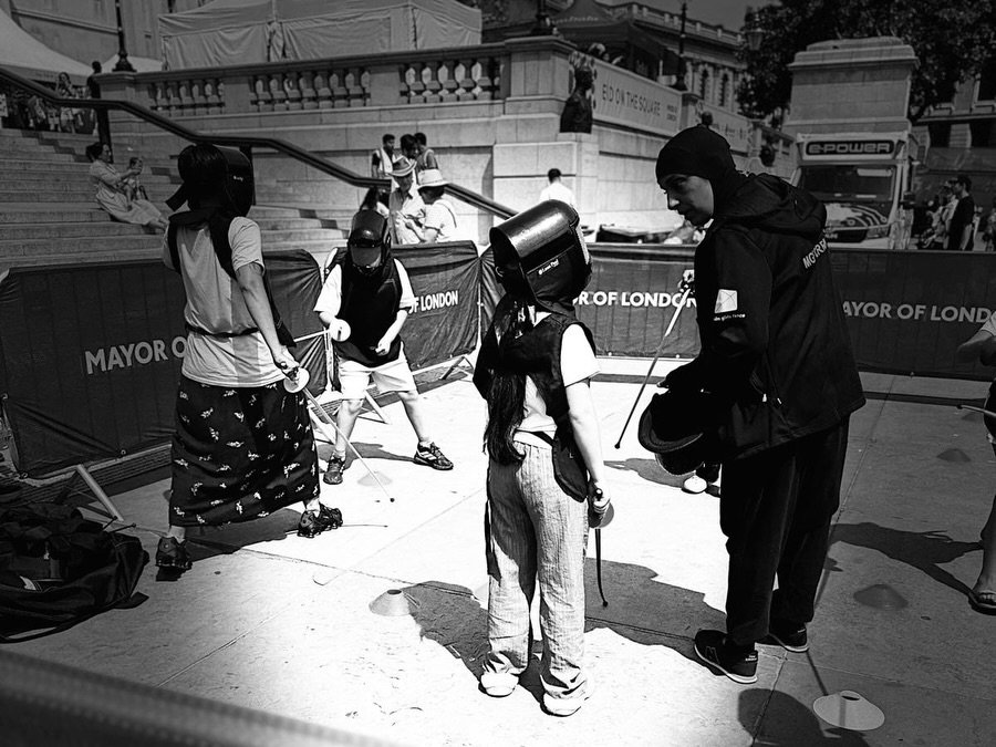 🤺 We took our Muslim Girls Fence project to Eid on the Square, where many families got to try fencing led by our incredible coaches Binni, Aaliyah, Decima and Lamis.

This year, celebrating Eid in Trafalgar Square felt different. 

The rise of Islam