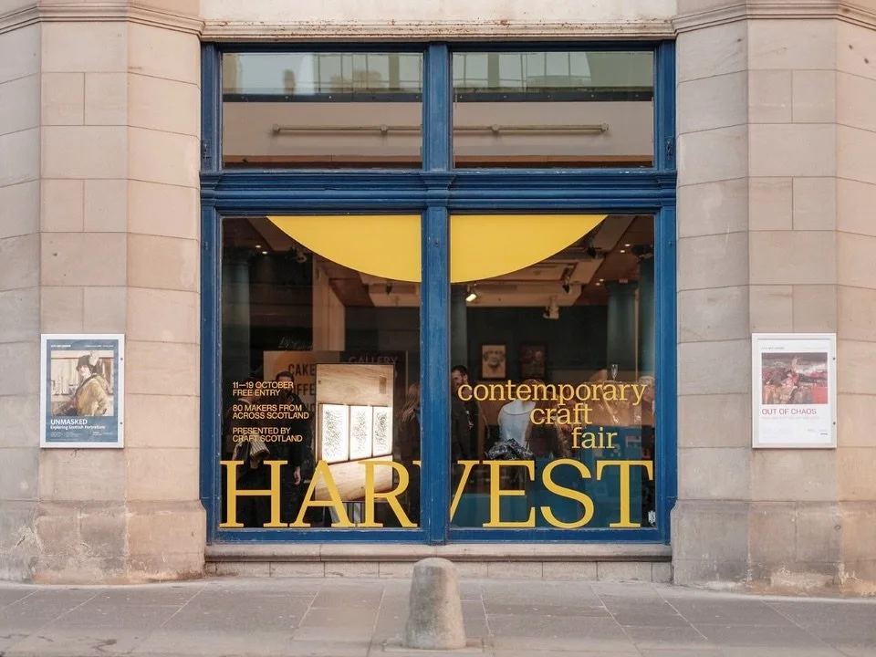 A big thankyou once again to @craftscotland &amp; @stacey___hunter for creating &amp; curating such a wonderful space with the work of so many brilliant Scotland based makers - it was an absolute delight to be part of the show with my woven pieces &a