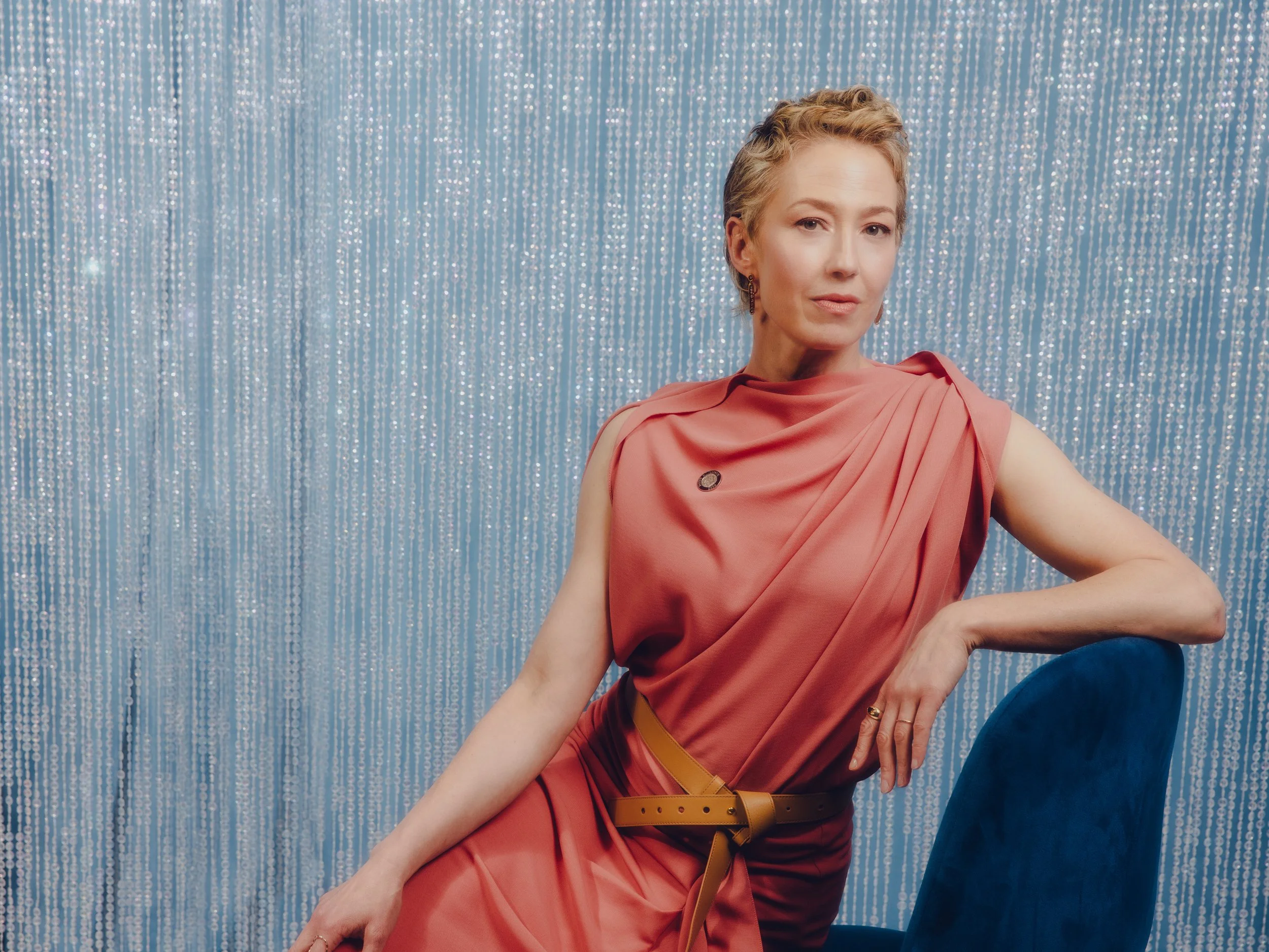 Carrie Coon | 2026 Tony Awards: Meet the Nominees
Dressed by Ariel Moss