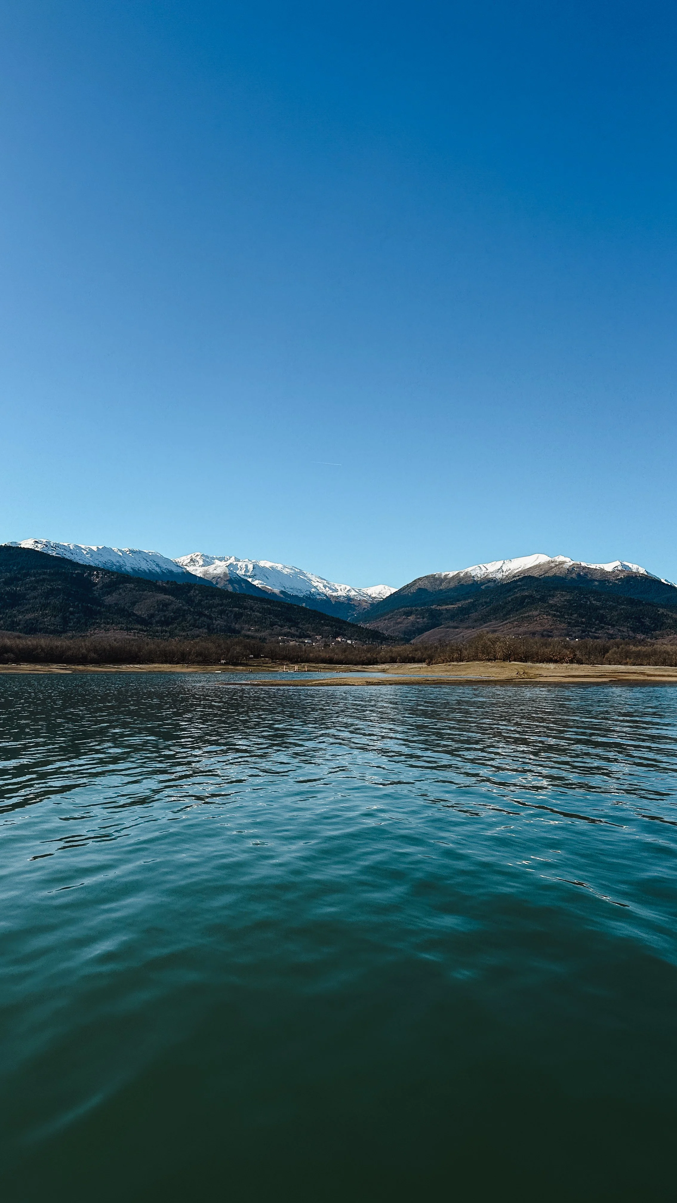 Person sitting in a chair inside a tent-like structure, looking out at lush green jungle foliage, with a lantern and tribal mask hanging on the wall nearby.