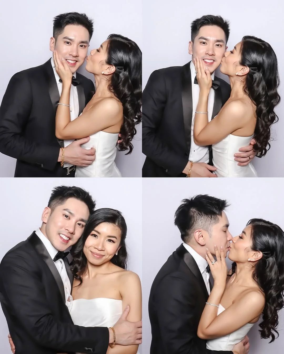 Customizable photo booth setup available for rent in Atlanta for weddings and corporate events