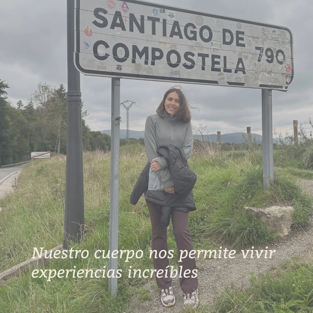 El movimiento consciente no es solo ejercicio, es reconocer y agradecer a nuestro cuerpo por todo lo que hace por nosotras, a veces sin ni siquiera darnos cuenta. 🌿

Me di cuenta de esto muy claro en el Camino de Santiago, 755km recorridos en 35 d&i