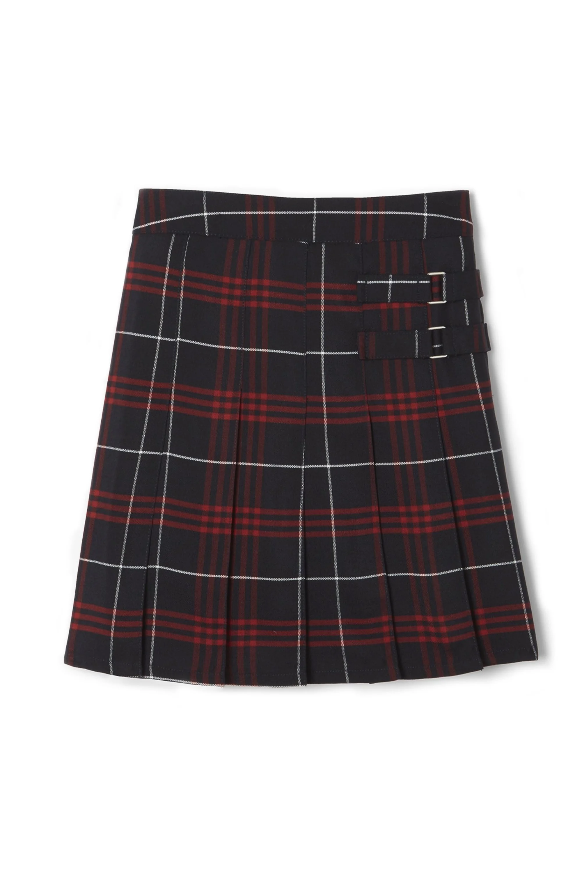 Scooter skirt - NAVY & RED Plaid