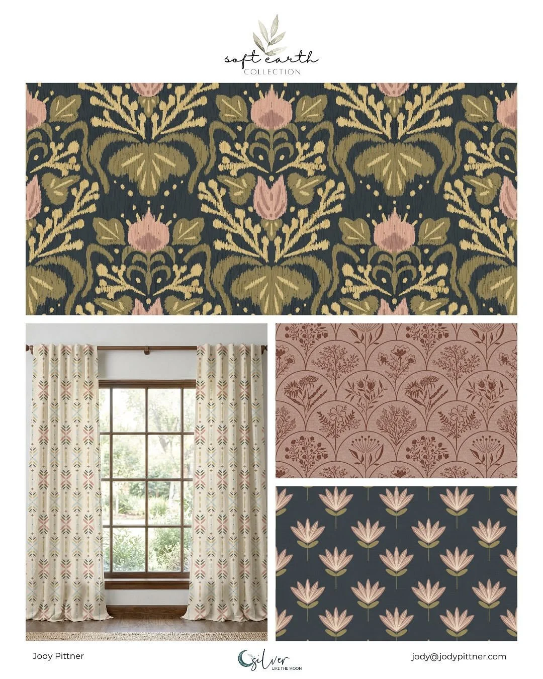This collection emerged out of a creative flurry, after a deep, dark winter in Northeast Ohio. Winters are long and staying connected to nature can be challenging with short days and below zero temperatures. In order to keep my mood lifted and my ene