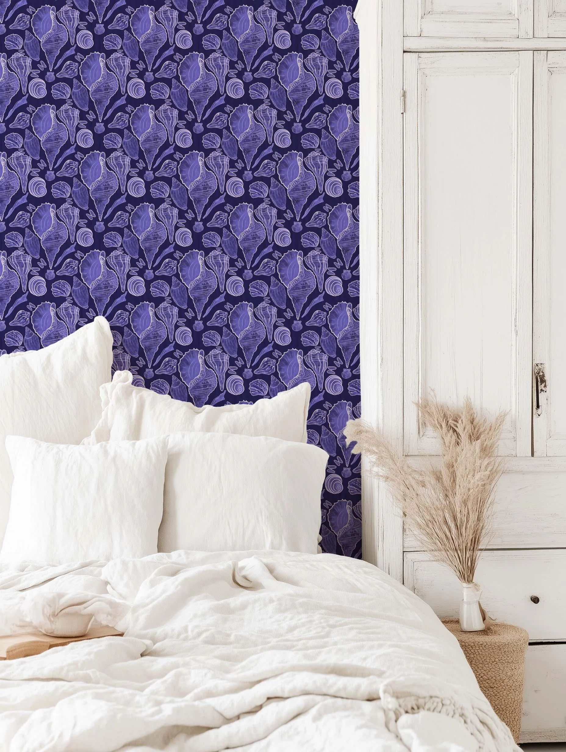 Tropical Shell Collection in Violet