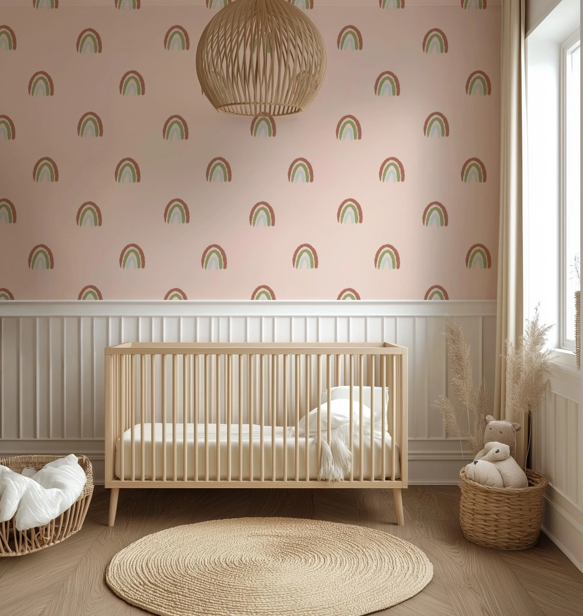 Wabi Sabi Rainbow Blush Large