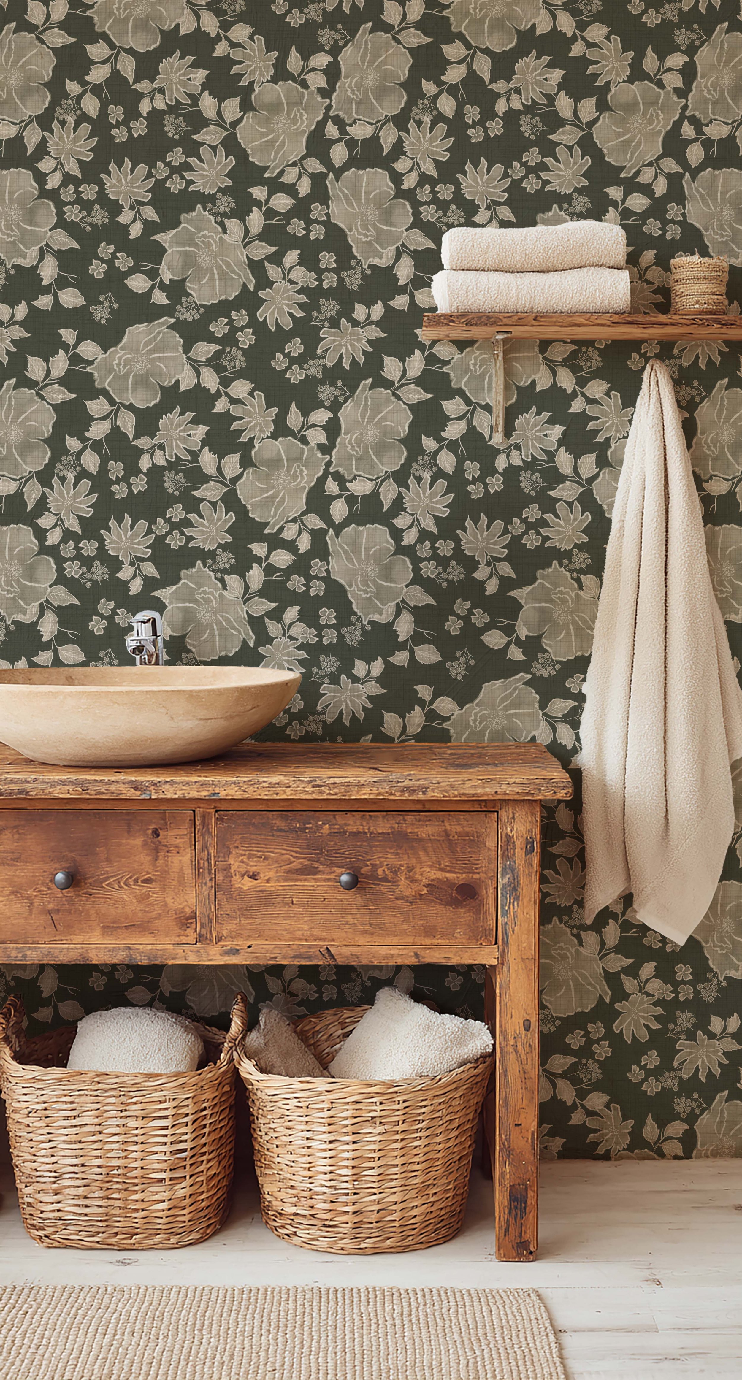 Bathroom Wild Rose Deep Sage Green.jpg