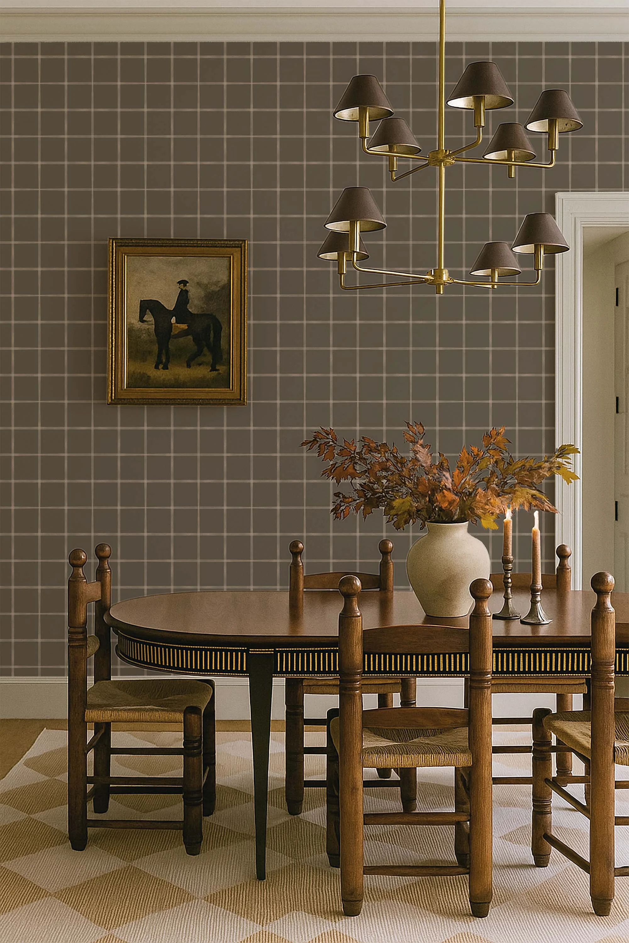 Elegant Dining Window Pane  Khaki.jpg