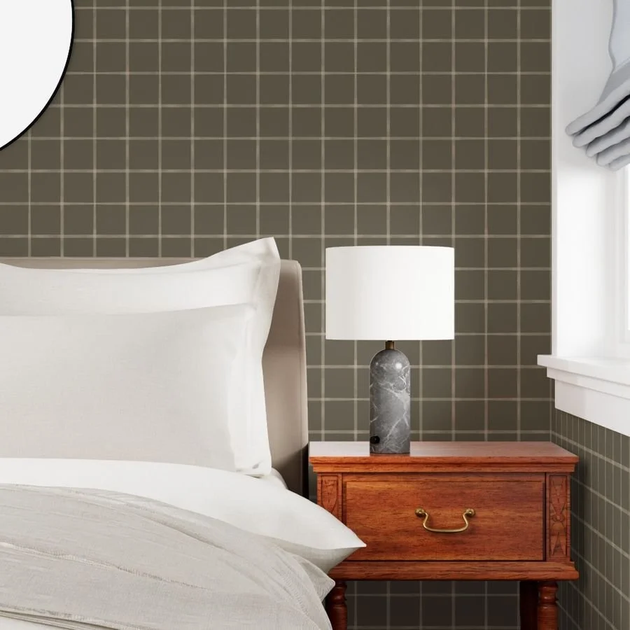 Watercolor Window Pane Plaid Khaki Bed2_21084419.jpg