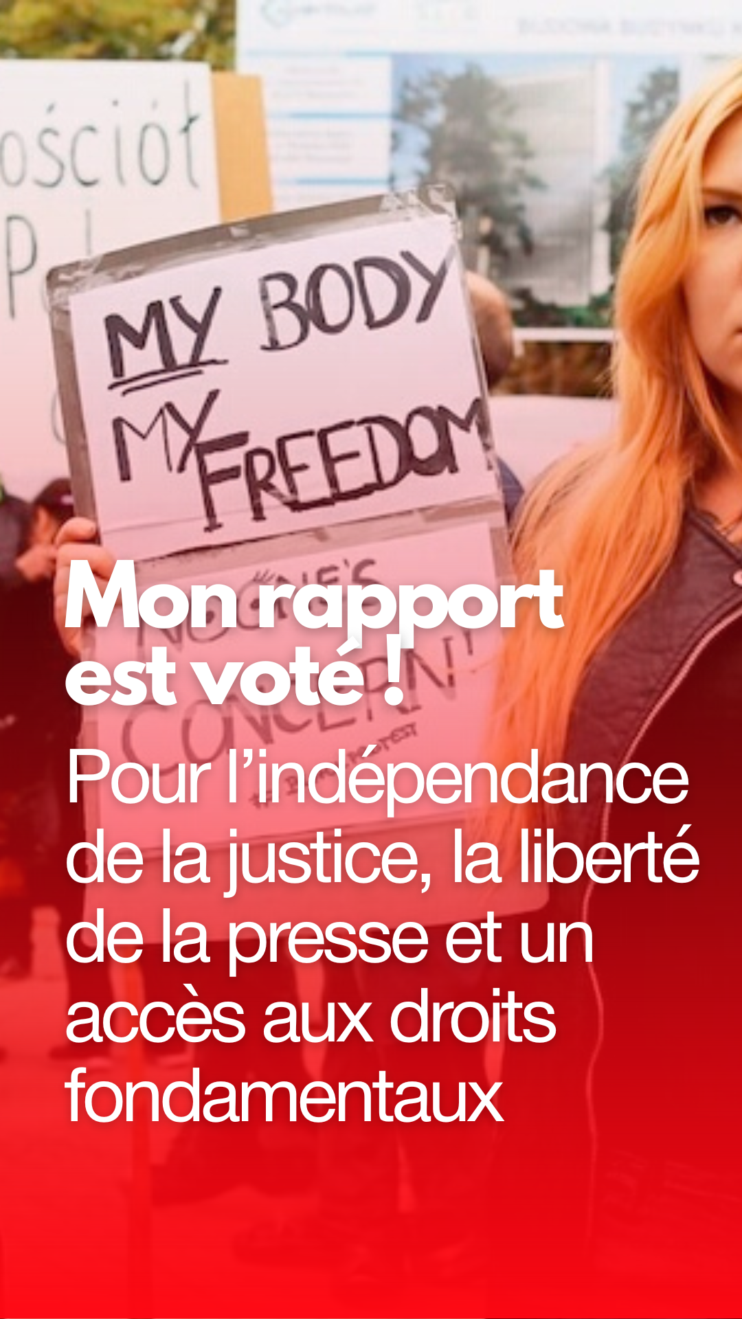 État de droit : mon rapport voté en commission 