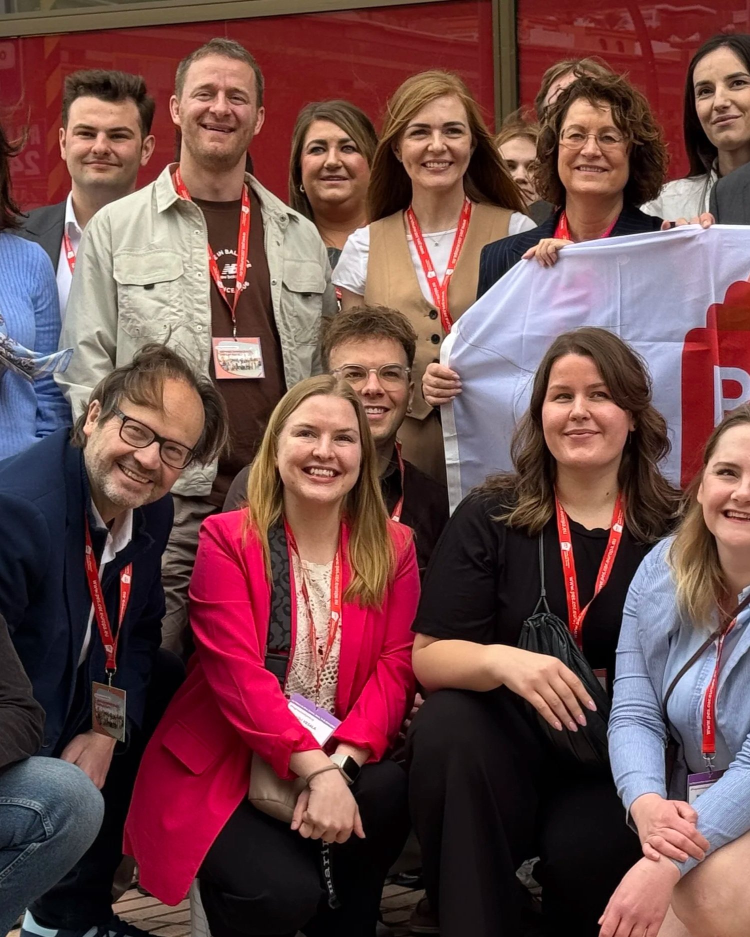 Rencontre avec des jeunes élus européens