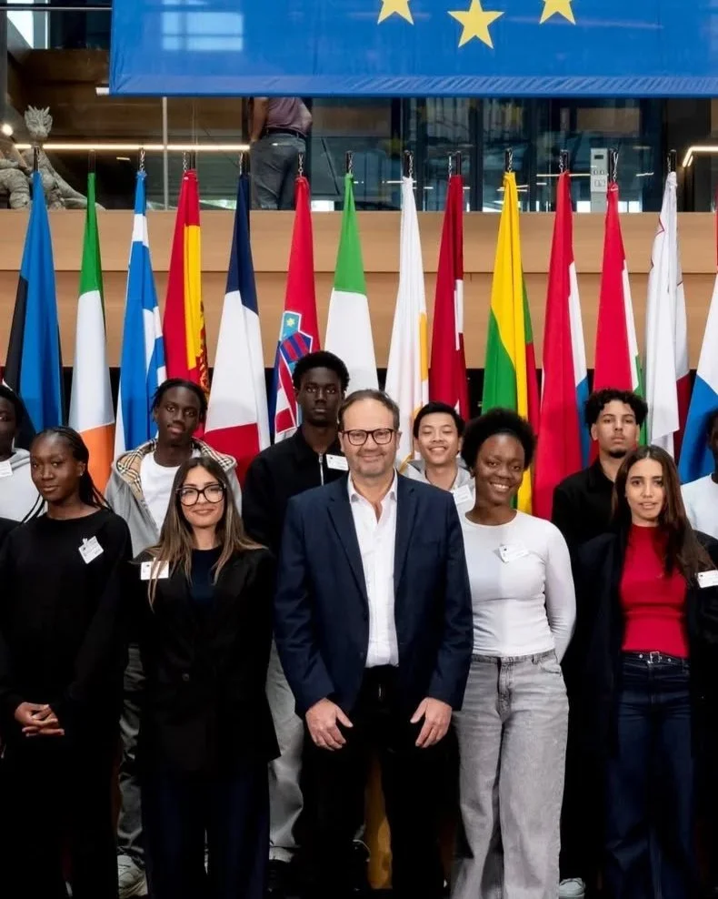 Des lycéens au Parlement 