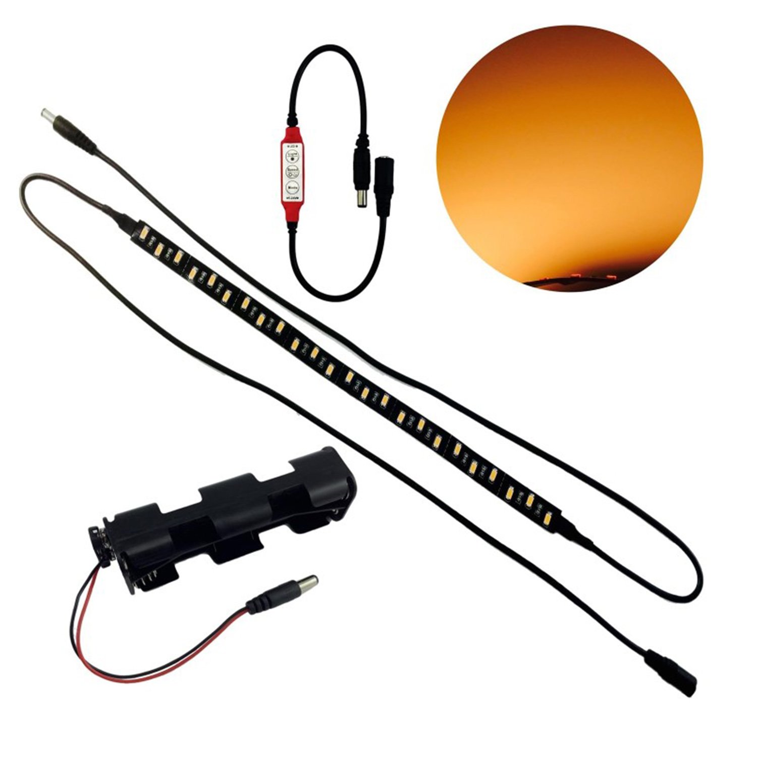 LED candle spectrum lighting strip for props