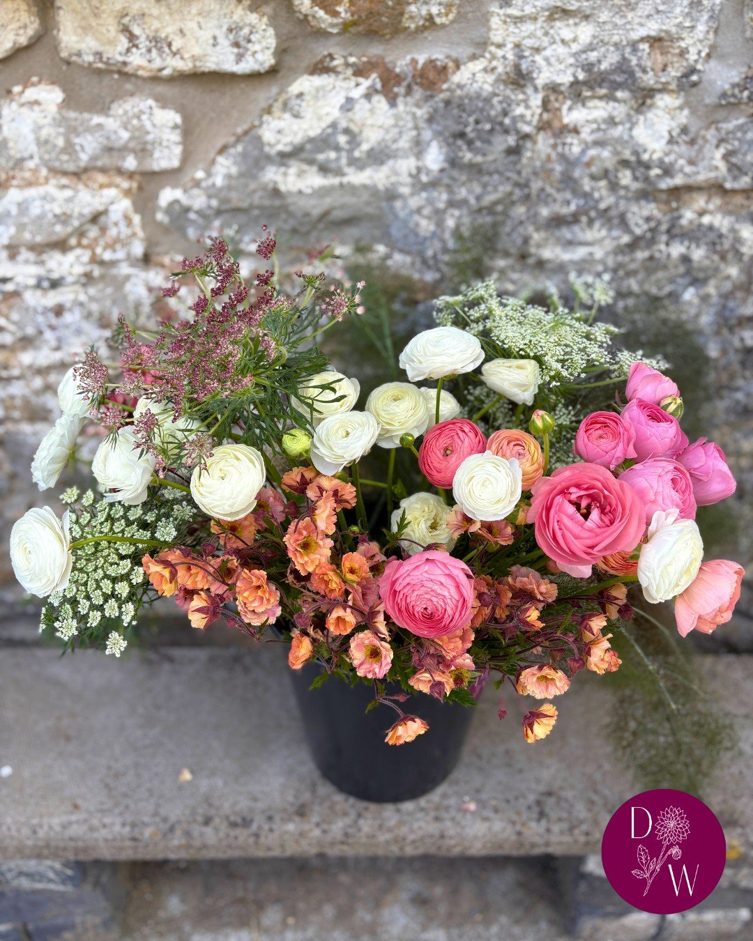 Some flower favourites this month - May edition
🌷 1 Ranunculus, Daucus and Geums looking lovely all together
🌸2 All the bright pastel ranunculus looking good enough to eat! 🤤
🌸3 Poppies, cammasia, orlaya, sweet william and more, so many lovely bl