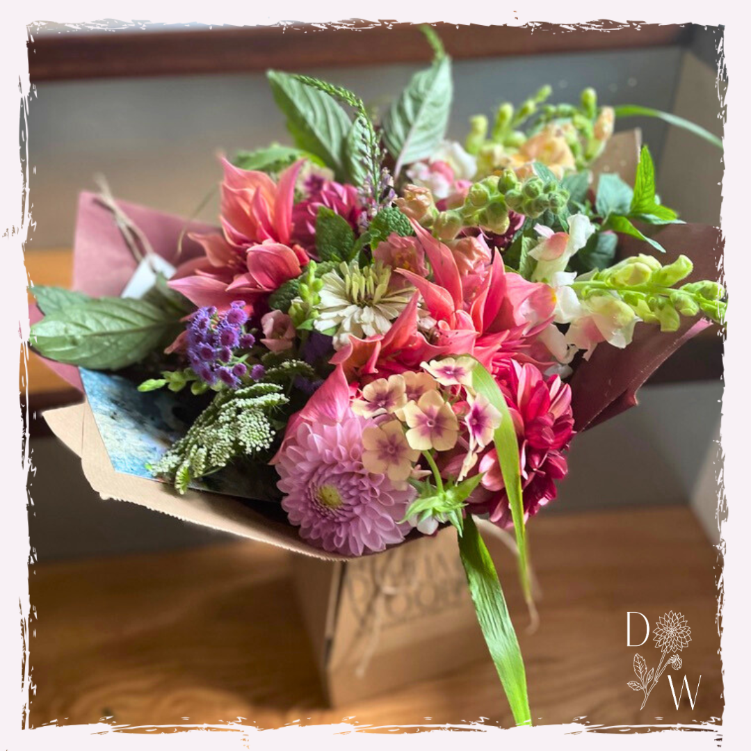 Subscription flowers bouquet Wales
