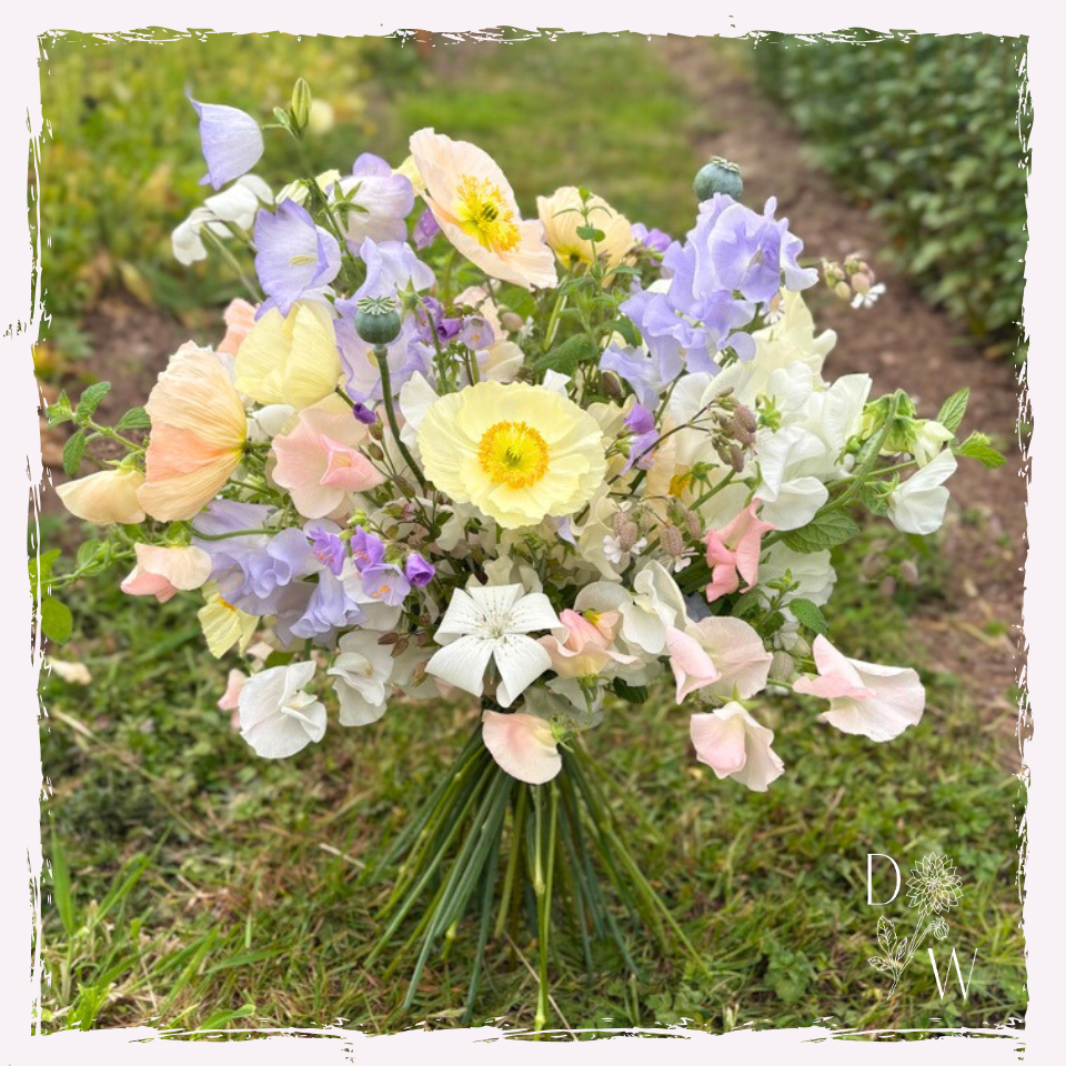Summer bouquet pastels