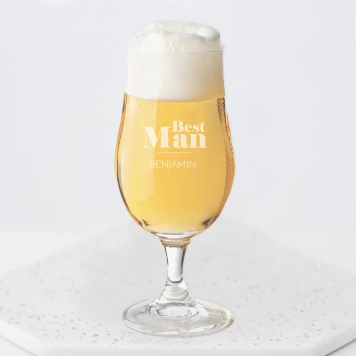 Bierglas graveren best man