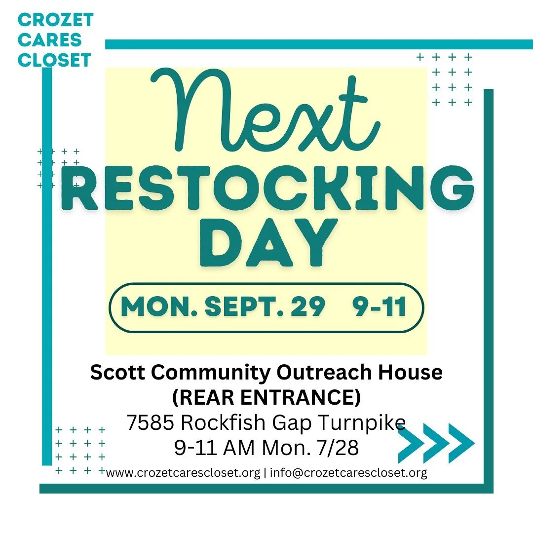 We are still accepting donations! Stop the by the Scott House tomorrow morning or one of our donation drop-off locations. Thank you!
