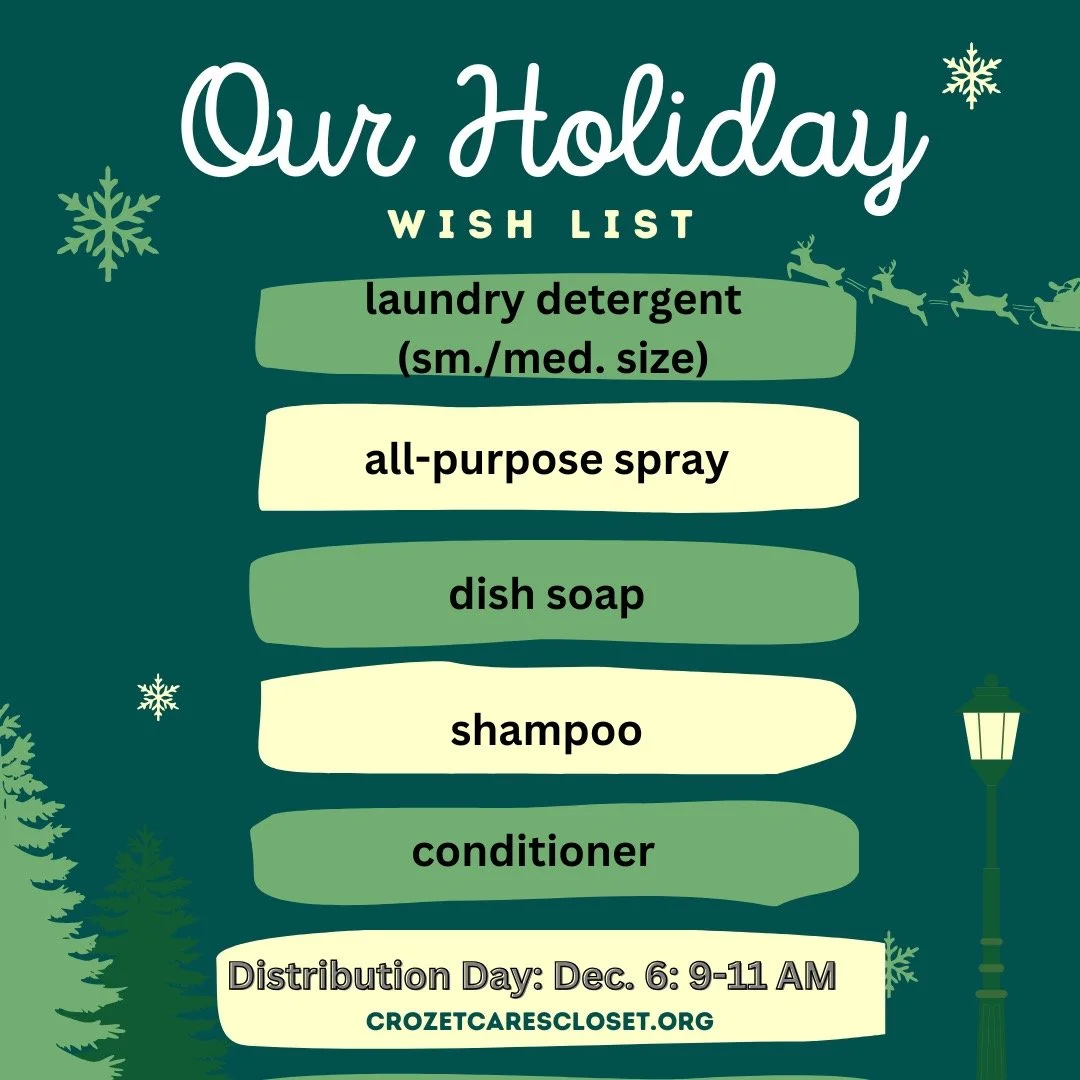 If able and willing, please drop-off any donations at one of our drop-off sites or on Mon. Dec. 1: 9-11 AM. Our next Restocking Day is Mon. Dec. 1 &amp; Distribution Day is Sat. Dec. 6. Check our highlight page or website for info. on donation sites 