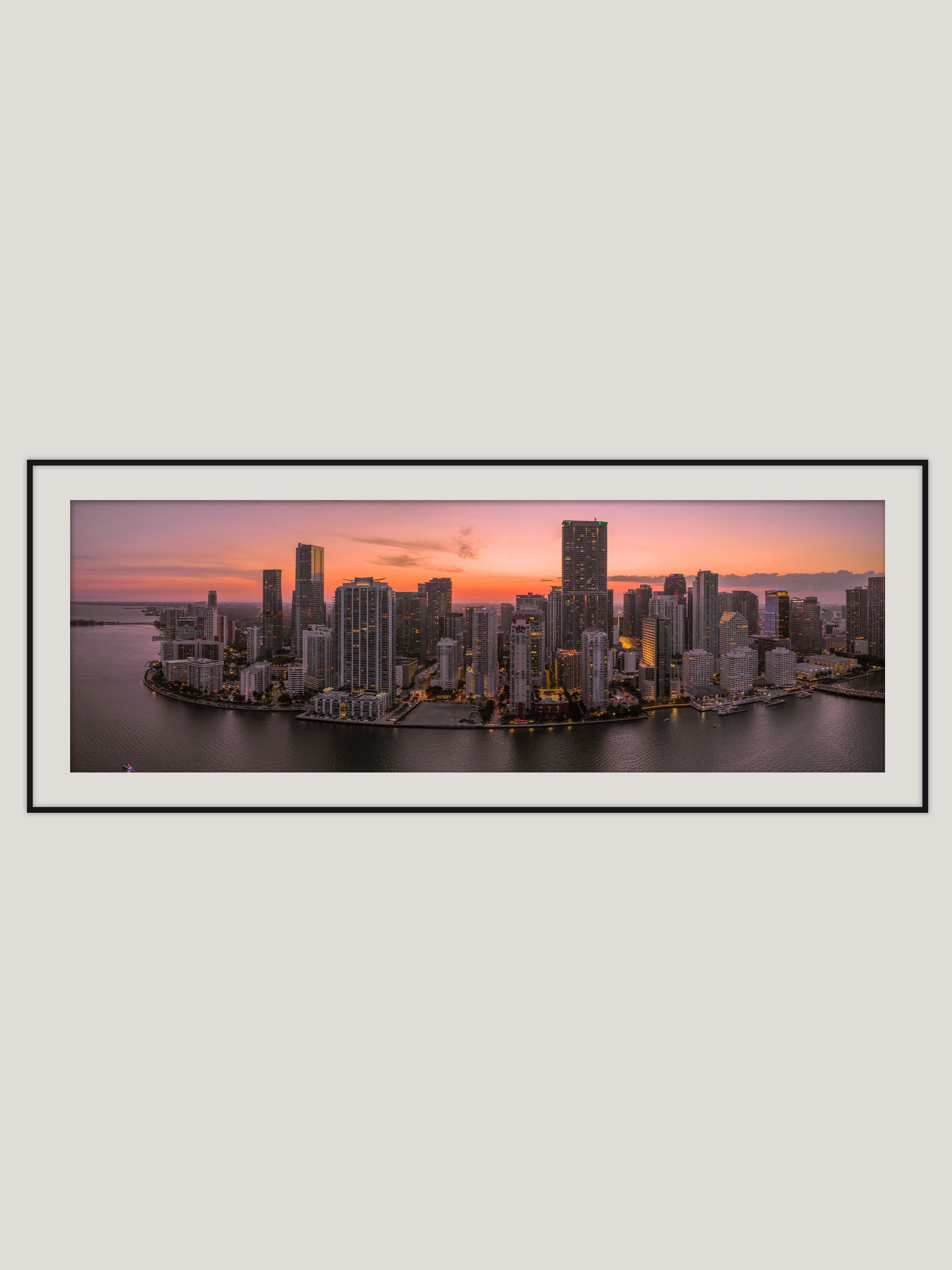 Brickell Sunset Red