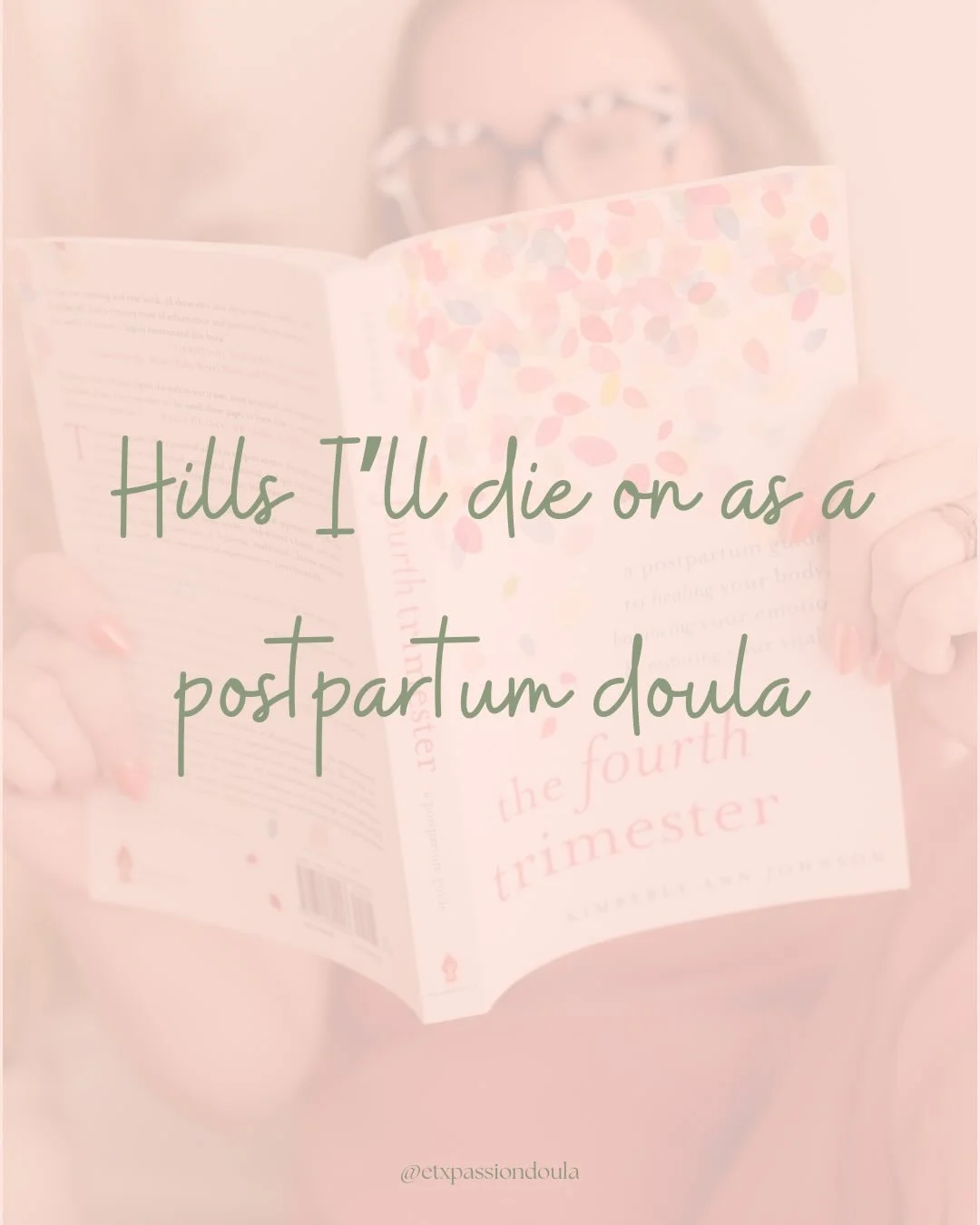Hills I&rsquo;ll die on as a postpartum doula (and mom of four)🩷

Mothers need the same amount of love and attention as their sweet baby gets, if not more.

You cannot spoil a baby!! Babies need to held and comforted. They are brought into a brand n