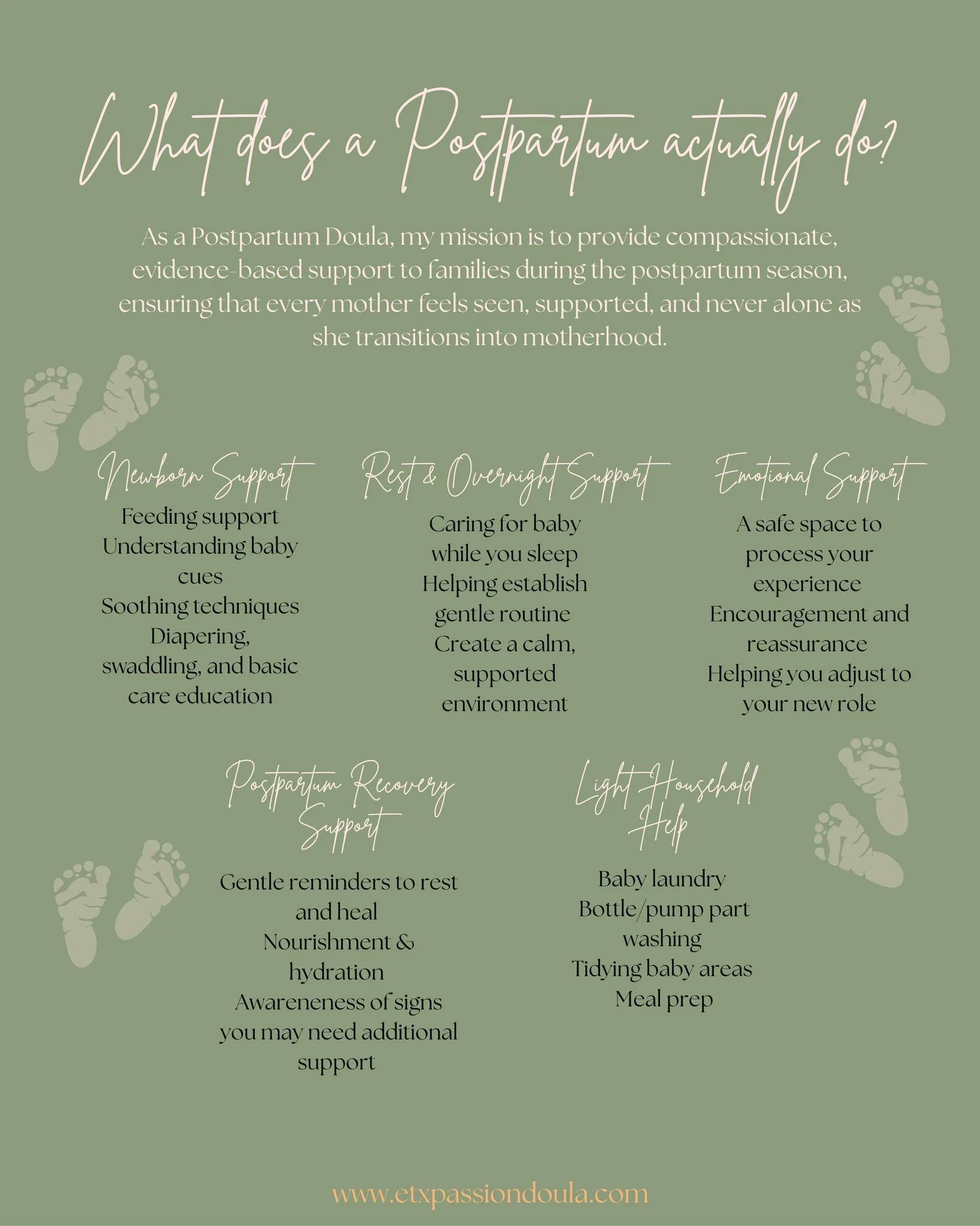 My mission is simple&mdash;
to love and support mothers well in one of the most tender seasons of life.
To create a space where you can rest, be cared for, and feel truly seen 🤍

My books are officially open for the second half of the year, don't wa