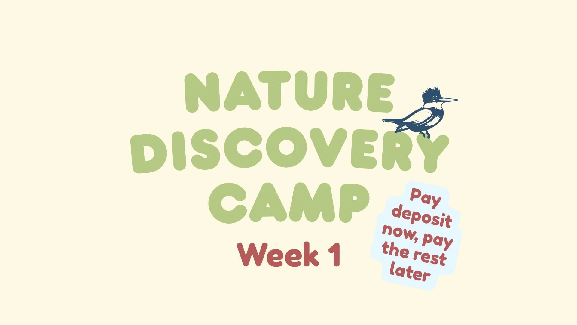 Week 1 (Jun 22 - Jun26) - 50% Deposit