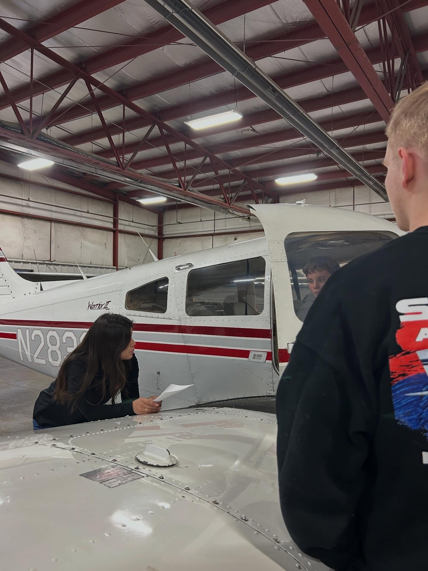 The Boy Scouts chapter from Alden stopped by the Albert Lea Municipal Airport for an inside look at our flight school! ✈️ They got hands-on time in our FAA-approved simulator, explored aircraft in the hangar, and learned what it takes to begin their 