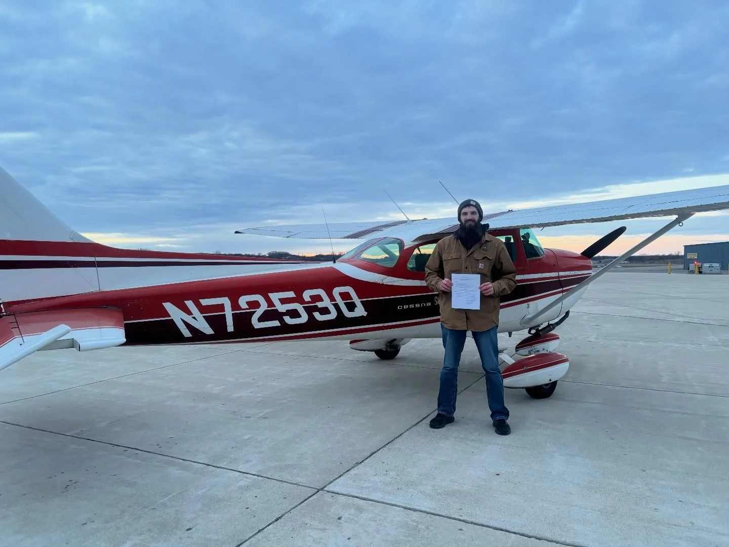Congratulations to Dakota for completing our 3-day CFII course and passing his CFII checkride with flying colors. We can&rsquo;t wait to see what you accomplish next! ✈️

 #CFII #Aviation #InstrumentRating #FlightTraining #AviationMilestone SunriseAv