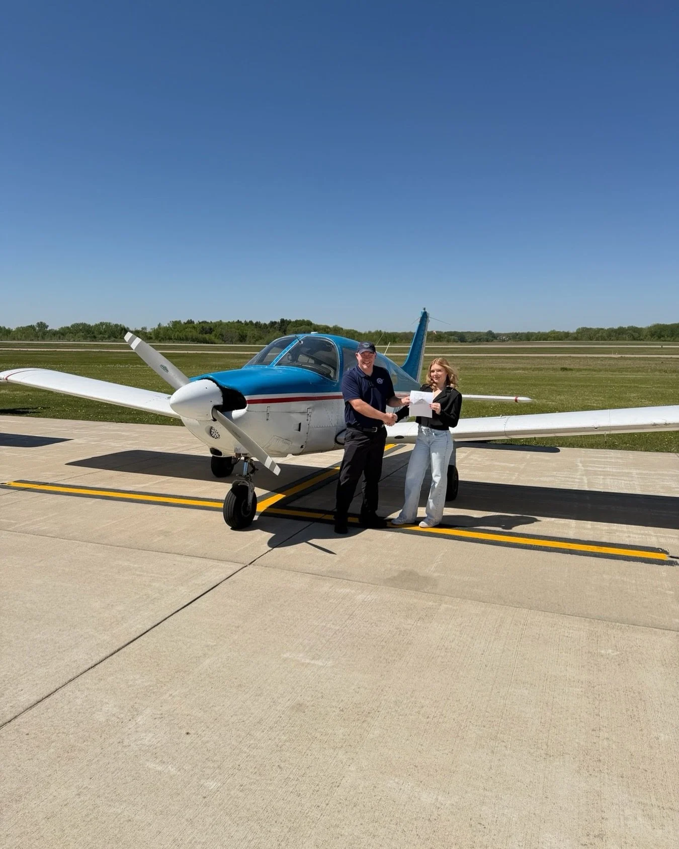 Big congratulations to Sophia on passing her CFII! ✈️🎉 All the hard work, dedication, and long hours have paid off. Excited to see her continue inspiring and training future pilots through instrument flying!

#SunriseAviation #CFII #FlightInstructor